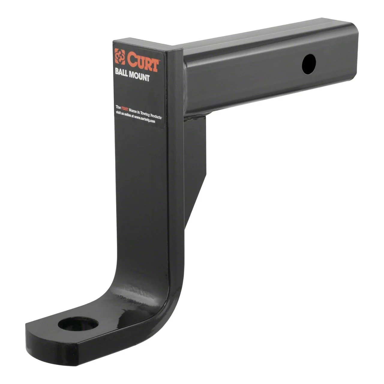 2-Inch Receiver Hitch Class IV Ball Mount; 8-Inch Drop (Universal; Some Adaptation May Be Required)