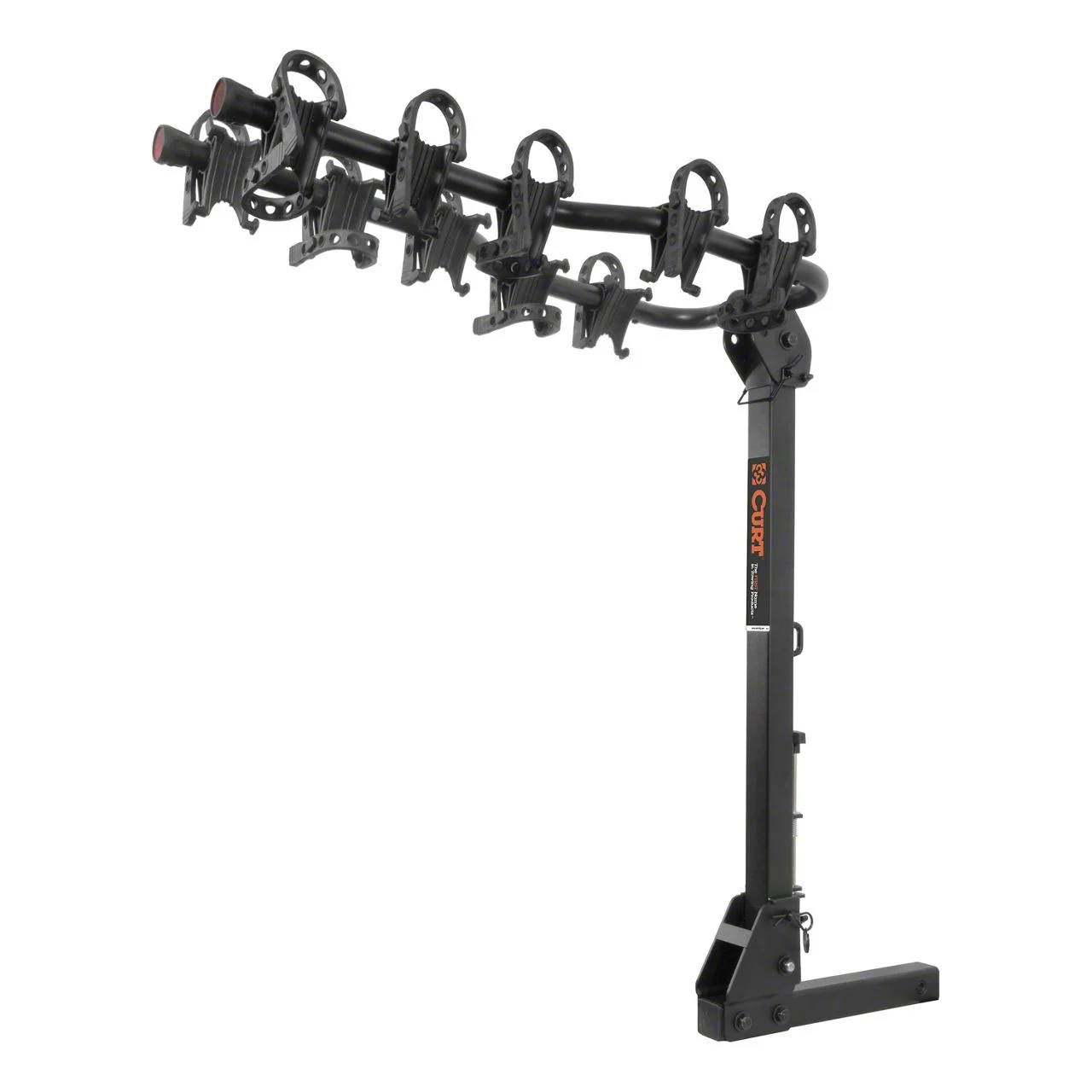 2-Inch Receiver Hitch Premium Bike Rack; Carries 5 Bikes (Universal; Some Adaptation May Be Required)