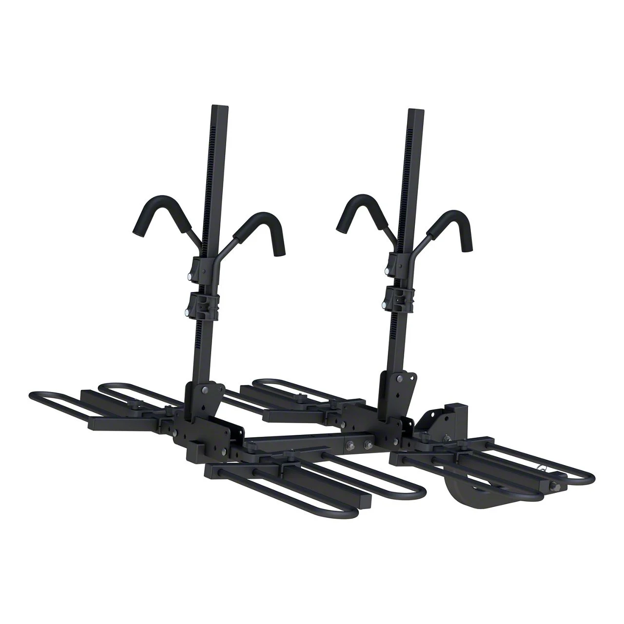 2-Inch Receiver Hitch Tray-Style Bike Rack; Carries 4 Bikes (Universal; Some Adaptation May Be Required)