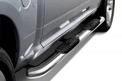 5-Inch Extreme Side Step Bars; Stainless Steel (19-26 Ranger SuperCrew)