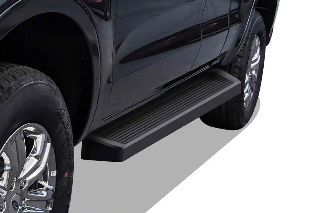 6-Inch iRunning Boards; Black (19-23 Ranger SuperCab)