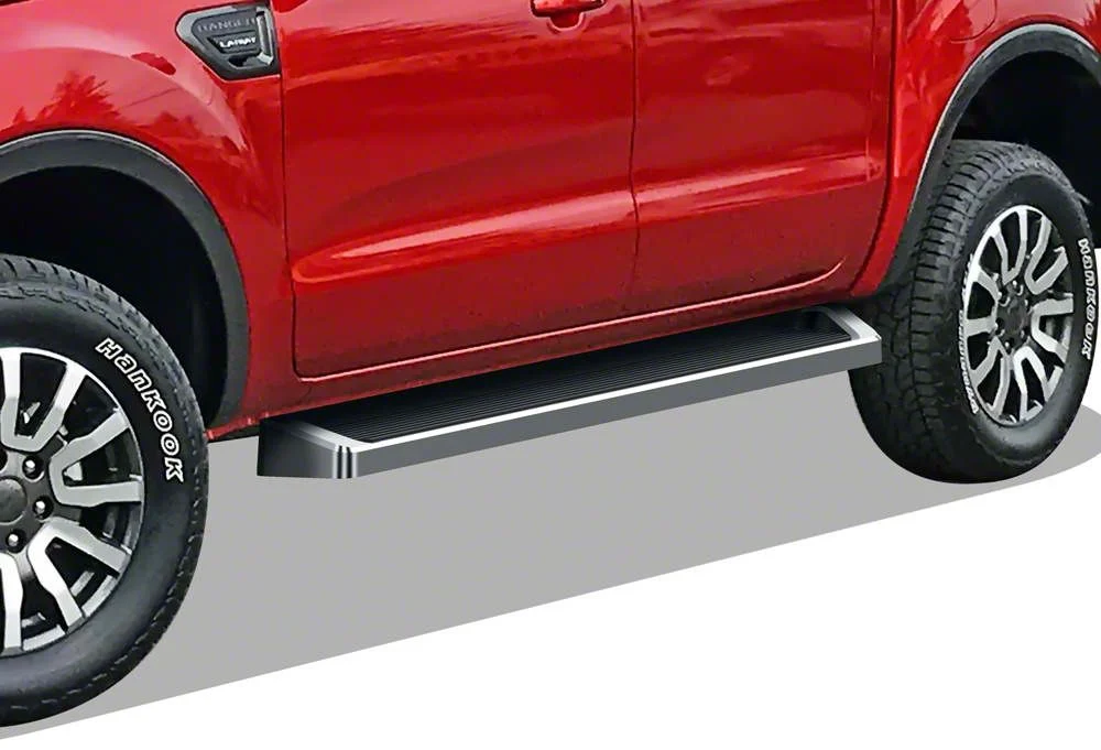 6-Inch iRunning Boards; Polished (19-26 Ranger SuperCrew)