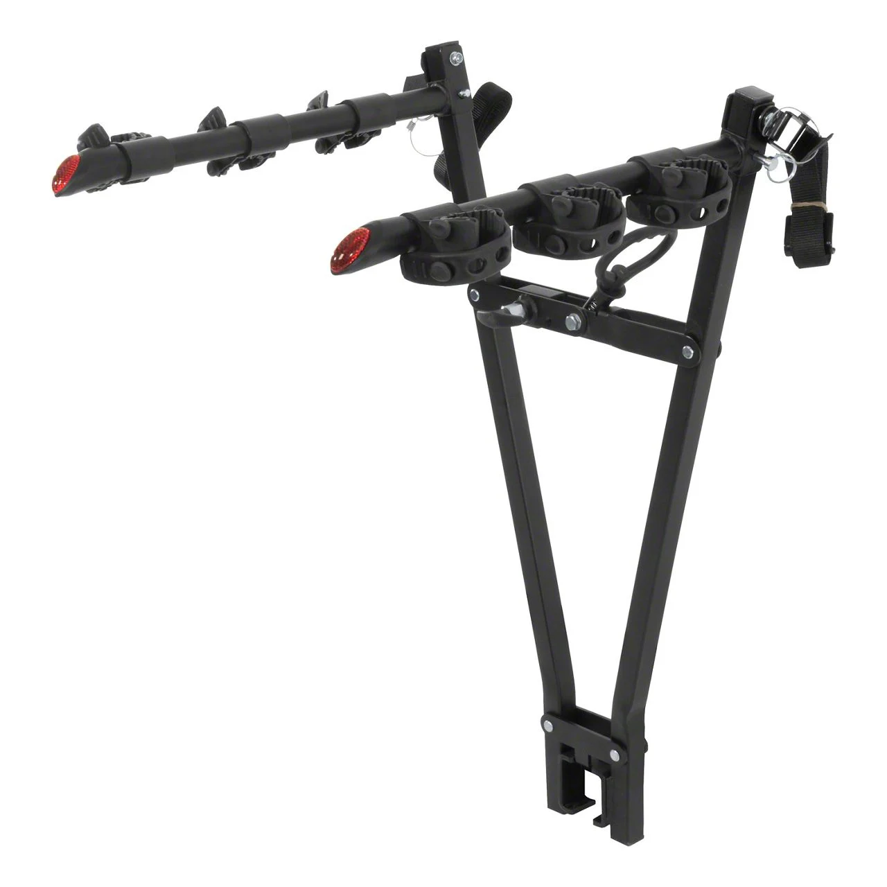 Clamp-On Bike Rack; Carries 3 Bikes (Universal; Some Adaptation May Be Required)