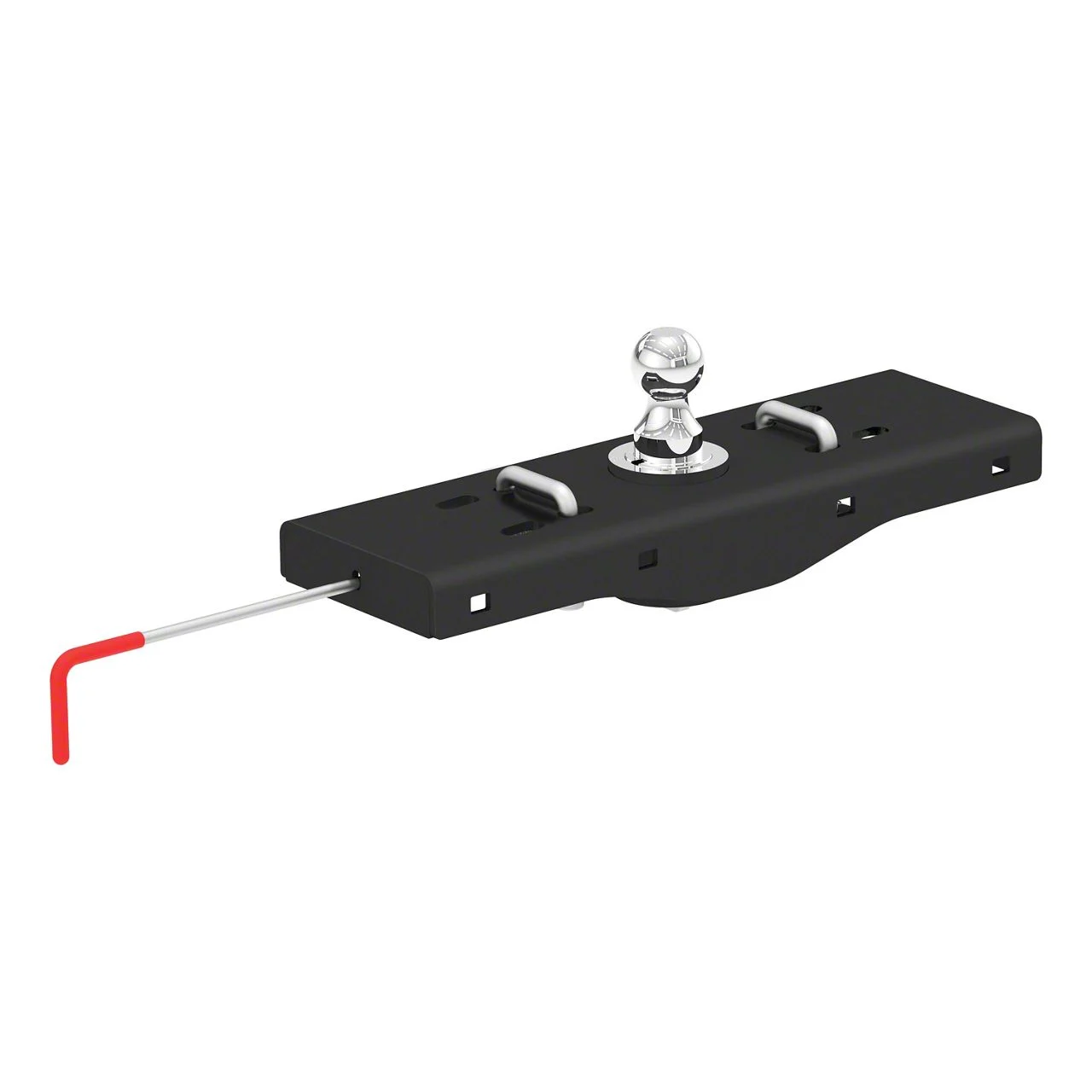 Double Lock EZR Gooseneck Hitch with 2-5/16-Inch Ball (Universal; Some Adaptation May Be Required)