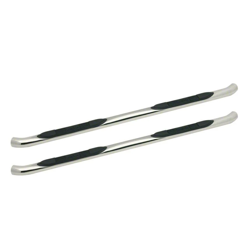 E-Series 3-Inch Nerf Side Step Bars; Stainless Steel (19-26 Ranger SuperCrew)