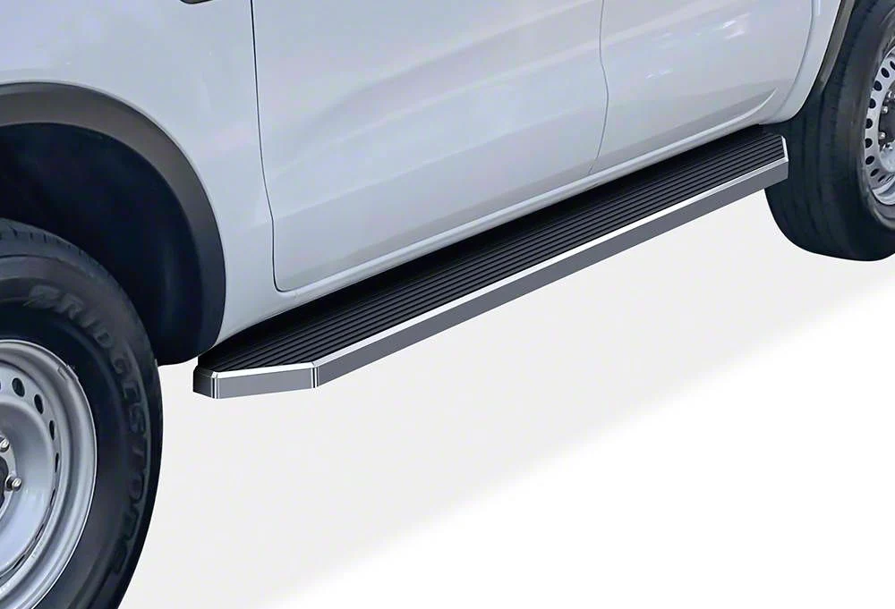 H-Style Running Boards; Polished (19-26 Ranger SuperCrew)