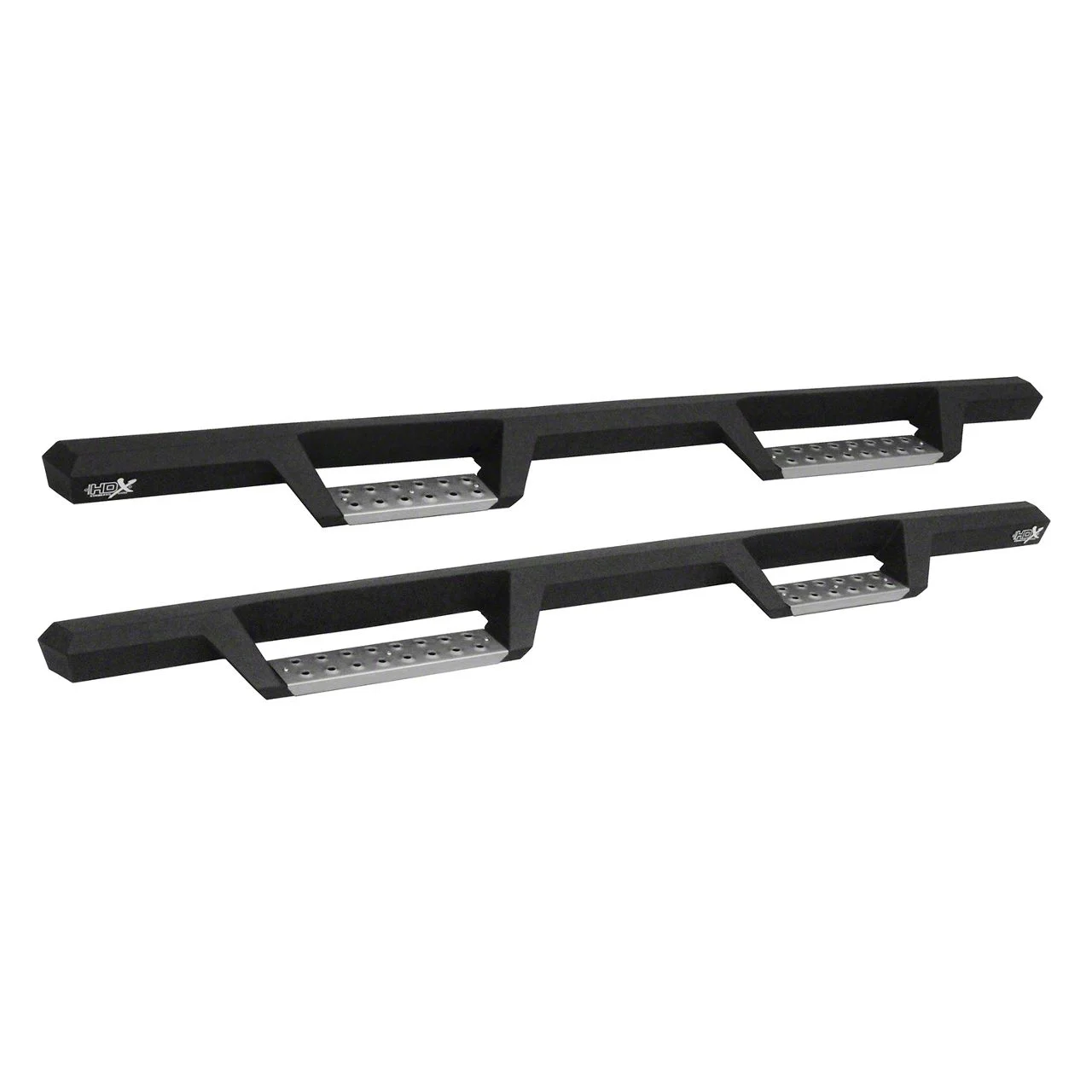 Westin HDX Stainless Drop Nerf Side Step Bars; Textured Black (19-23 Ranger SuperCab)