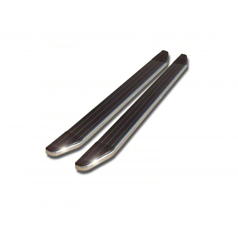 Peerless Running Boards; Black (19-23 Ranger SuperCab)
