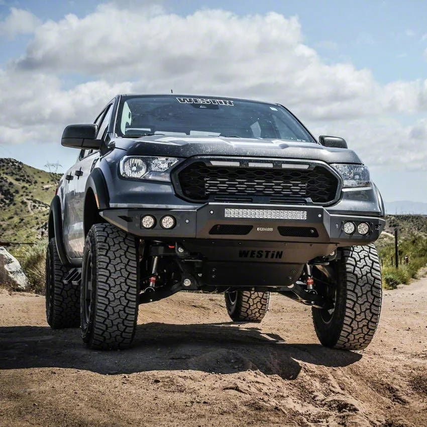Pro-Mod Front Bumper; Textured Black (19-23 Ranger)