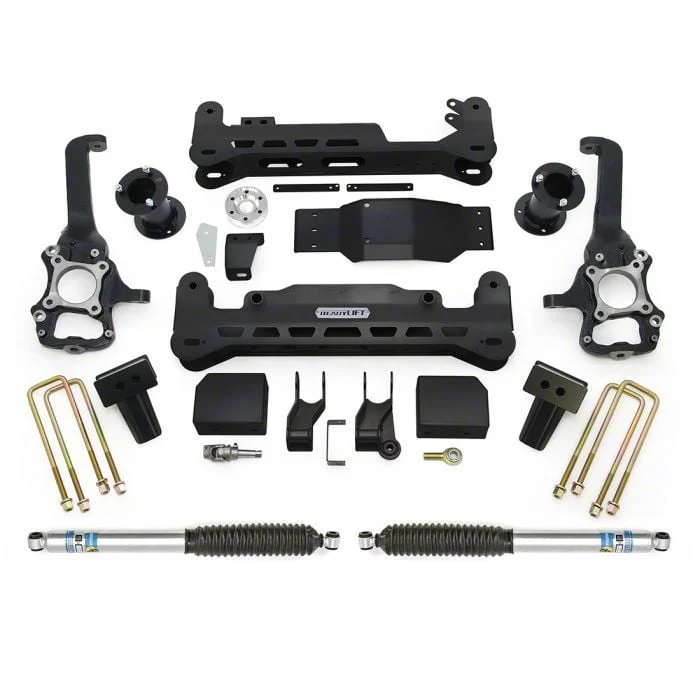 ReadyLIFT 7-Inch Suspension Lift Kit with Bilstein 5125 Shocks (15-20 4WD F-150, Excluding Raptor)