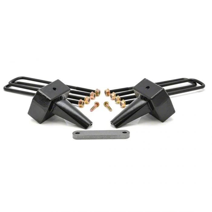 ReadyLIFT 5-Inch Rear Lift Block Kit for 2-Piece Driveshafts (17-21 6.7L Powerstroke F-350 Super Duty DRW)