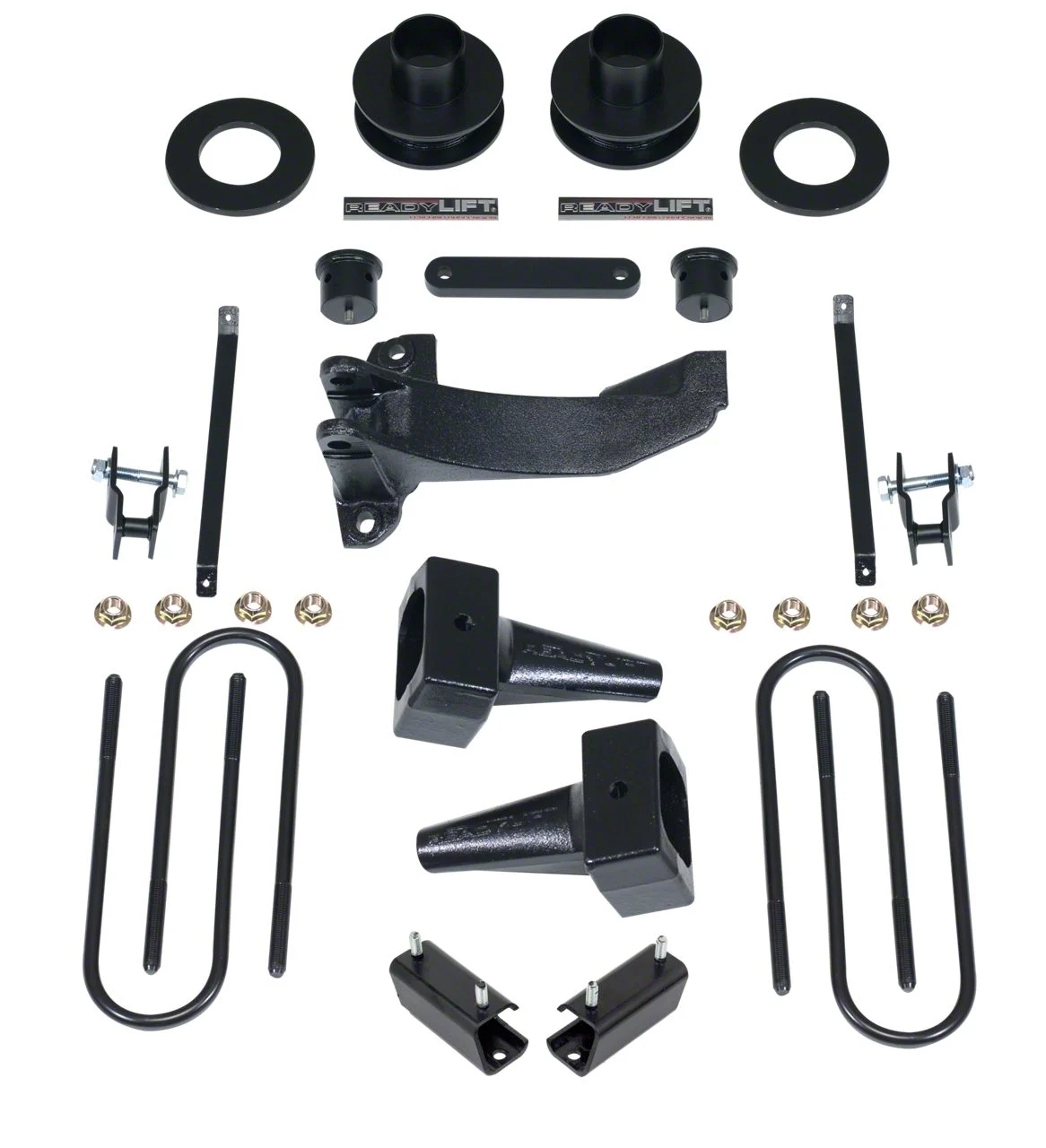 ReadyLIFT 2.50-Inch SST Suspension Lift Kit with 5-Inch Rear Blocks (11-16 4WD F-250 Super Duty w/ 1-Piece Driveshaft)