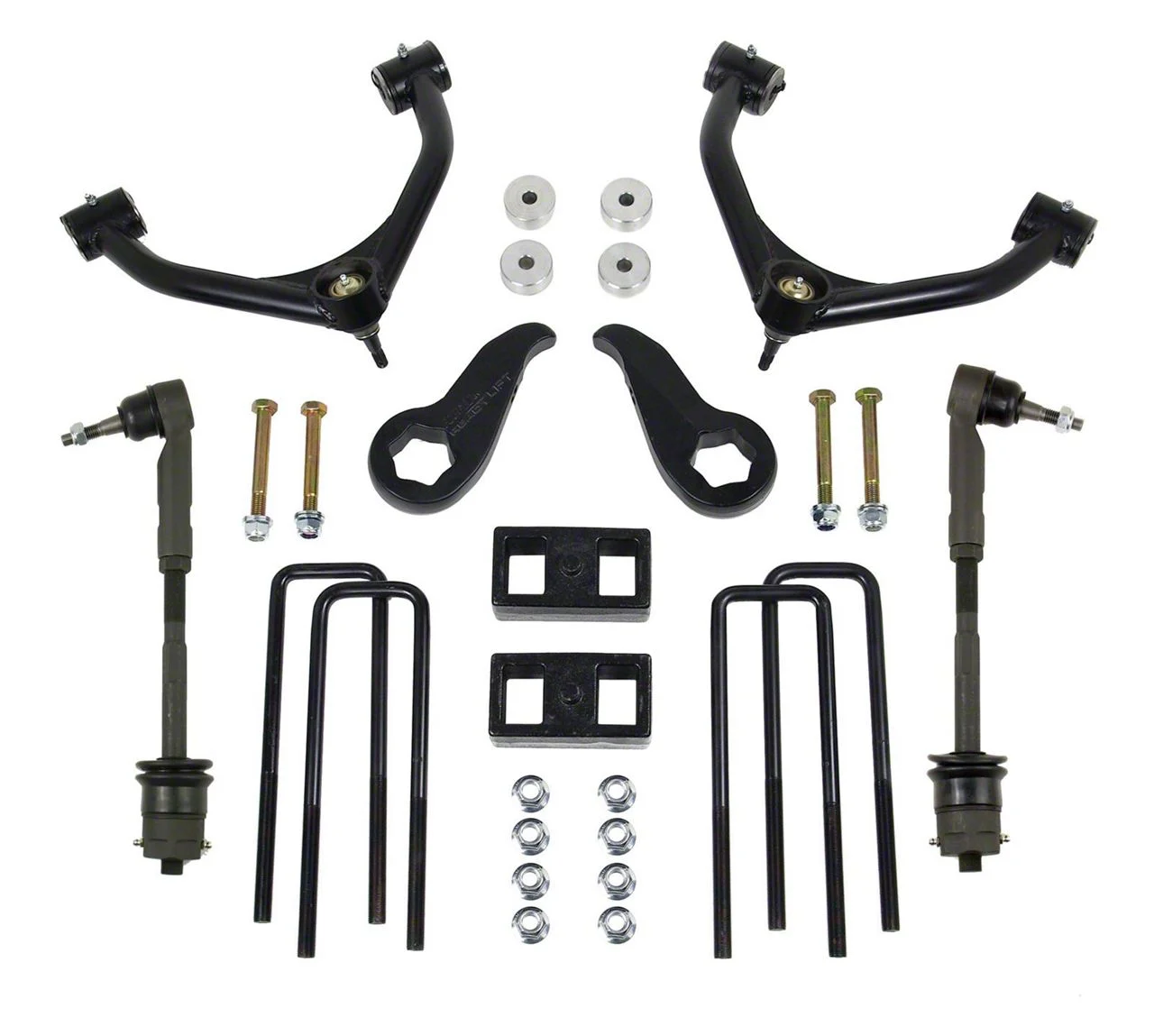 ReadyLIFT 3.50-Inch Front / 1-Inch Rear SST Suspension Lift Kit with Fabricated Control Arms (11-19 Silverado 2500 HD)