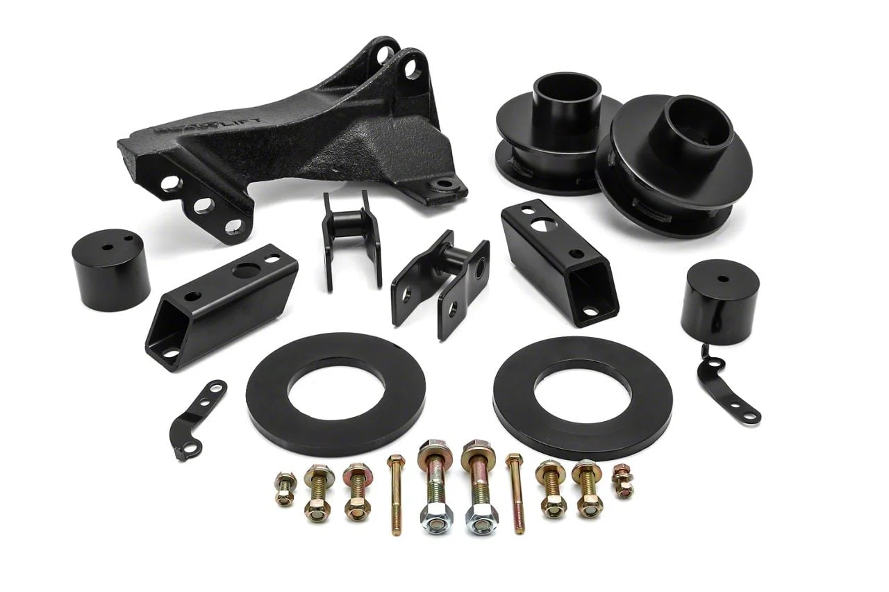 ReadyLIFT 2.50-Inch Leveling Kit with Track Bar Relocation Bracket (11-26 4WD F-250 Super Duty)