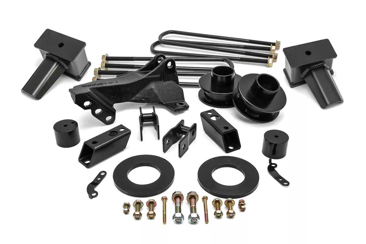 ReadyLIFT 2.50-Inch SST Suspension Lift Kit with 4-Inch Rear Flat Blocks (17-26 4WD F-250 Super Duty w/ 2-Piece Drive Shaft)