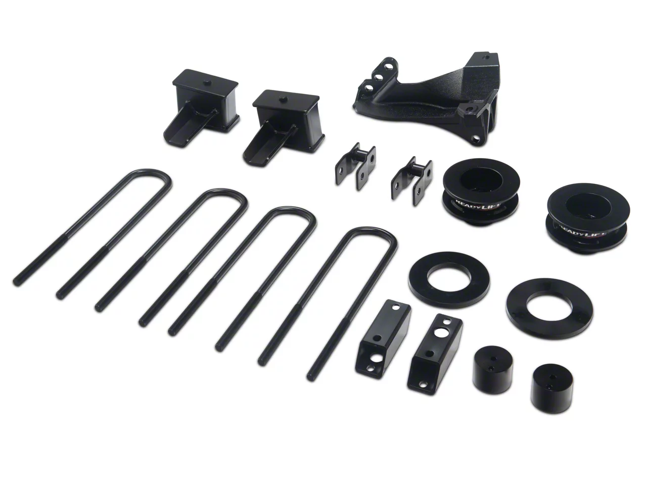 ReadyLIFT 2.50-Inch SST Suspension Lift Kit with 4-Inch Rear Tapered Blocks (17-26 4WD F-250 Super Duty w/ 1-Piece Drive Shaft)