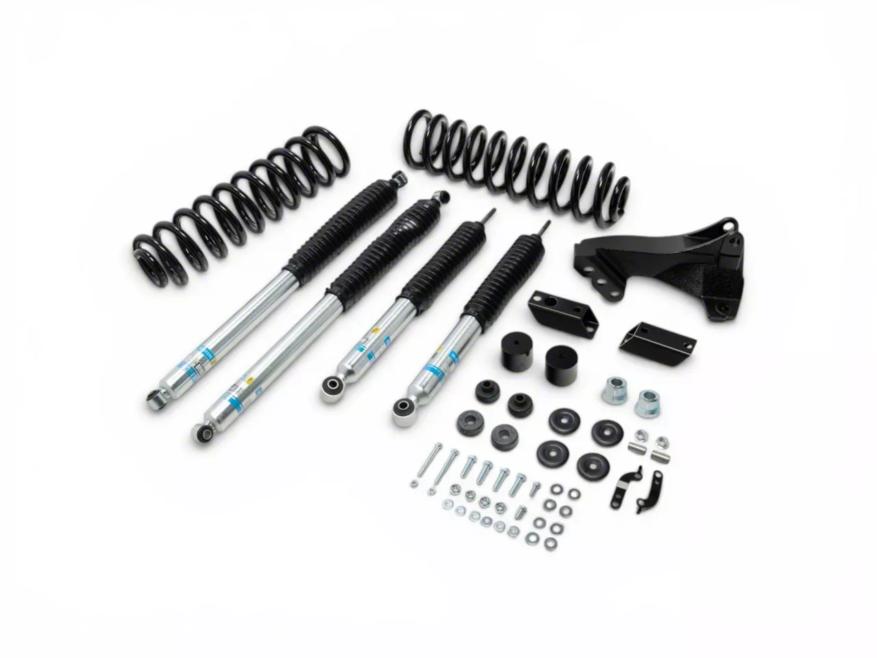 ReadyLIFT 2.50-Inch Coil Spring Front Suspension Lift Kit with Bilstein Front and Rear Shocks (17-22 4WD 6.7L Powerstroke F-250 Super Duty)