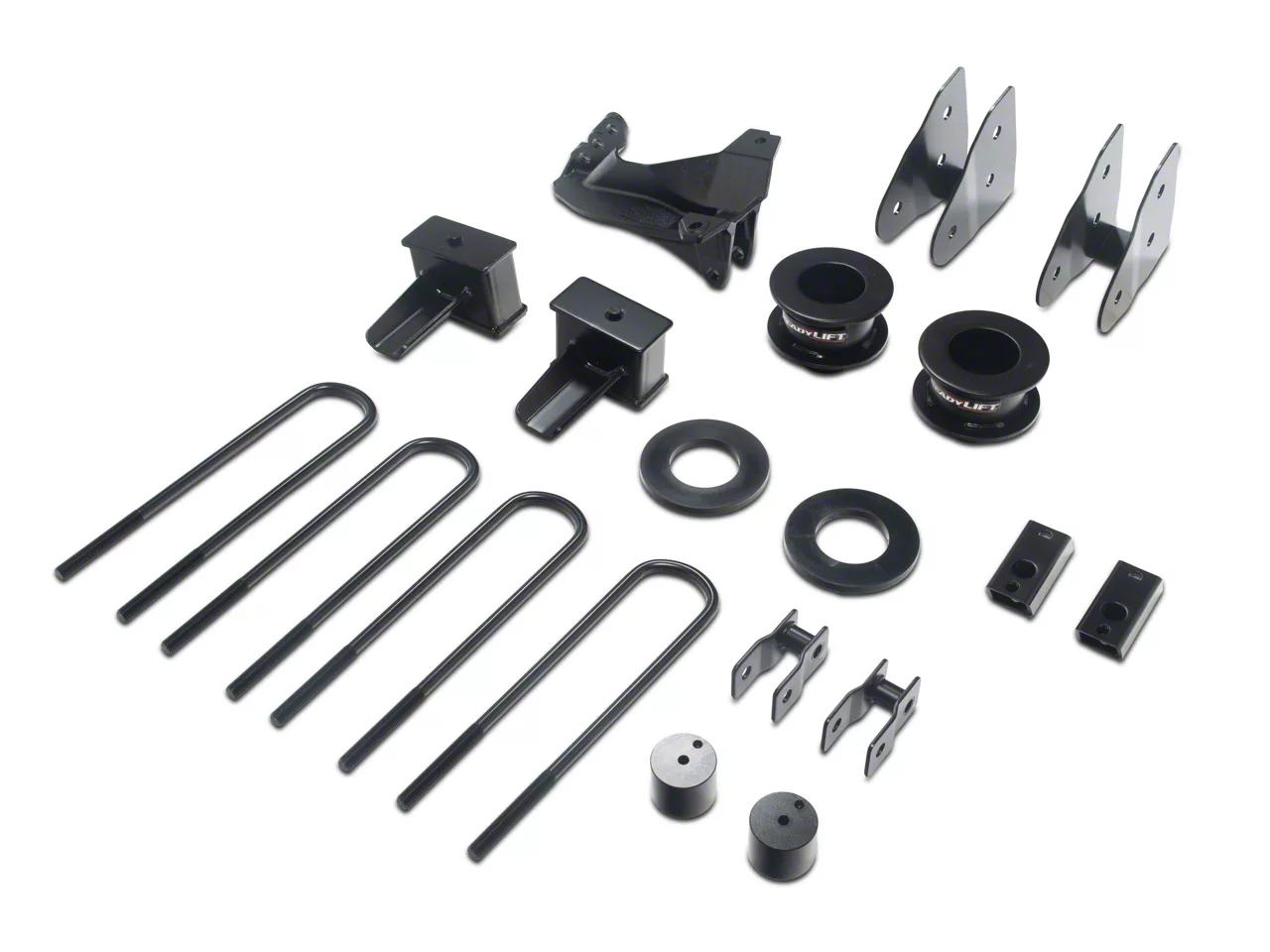 ReadyLIFT 3.50-Inch SST Suspension Lift Kit with 4-Inch Rear Tapered Blocks (17-22 4WD F-250 Super Duty w/ 1-Piece Drive Shaft)