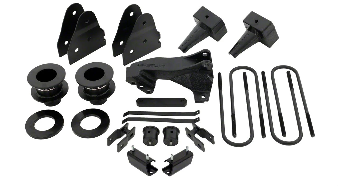 ReadyLIFT 3.50-Inch SST Suspension Lift Kit with 5-Inch Rear Flat Blocks (11-16 4WD 6.7L Powerstroke F-250 Super Duty w/ 2-Piece Driveshaft)
