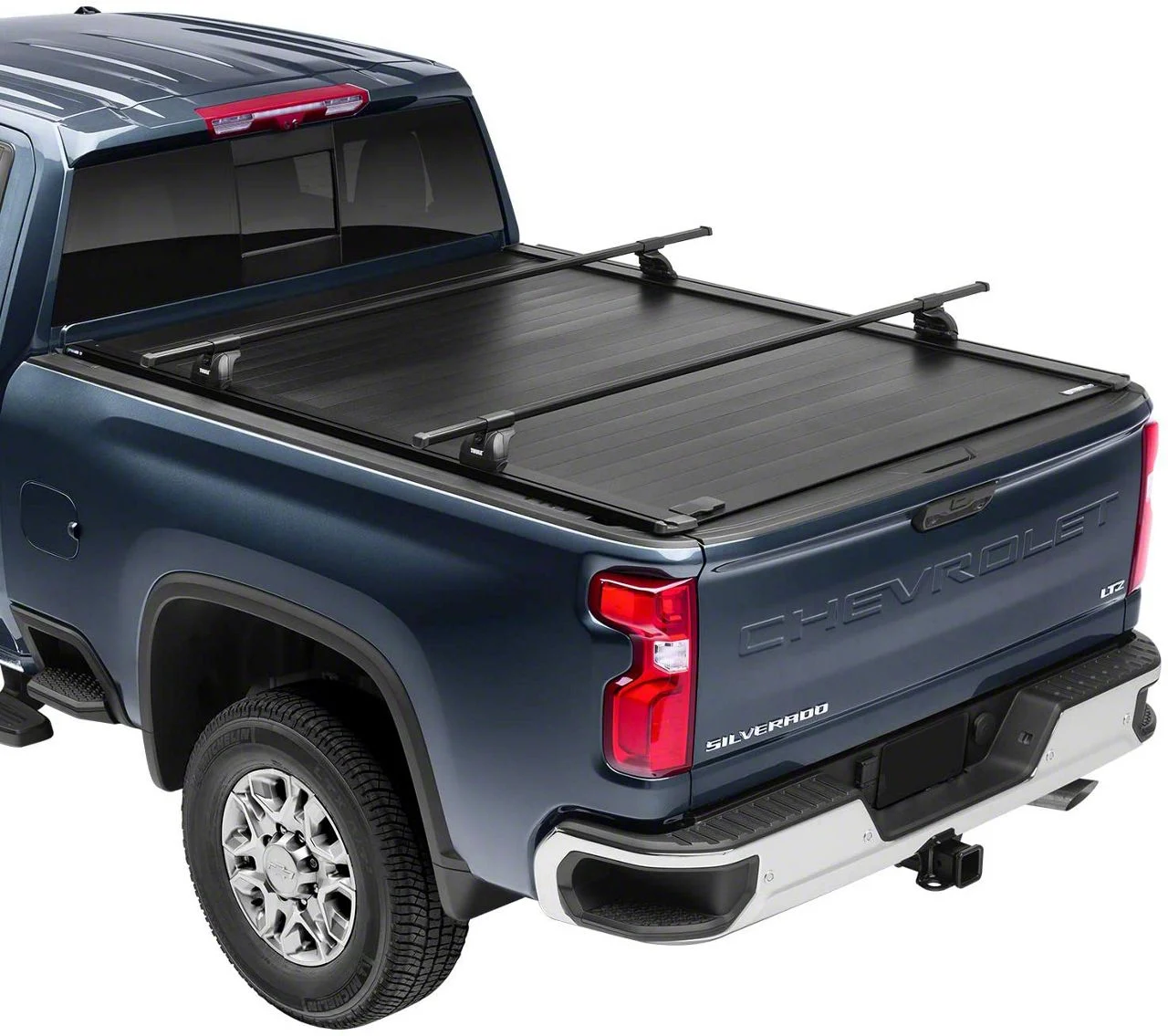 Retrax PowertraxPRO XR Tonneau Cover (20-26 Sierra 2500 HD w/ 6.90-Foot Standard Box & w/o Factory Side Storage)