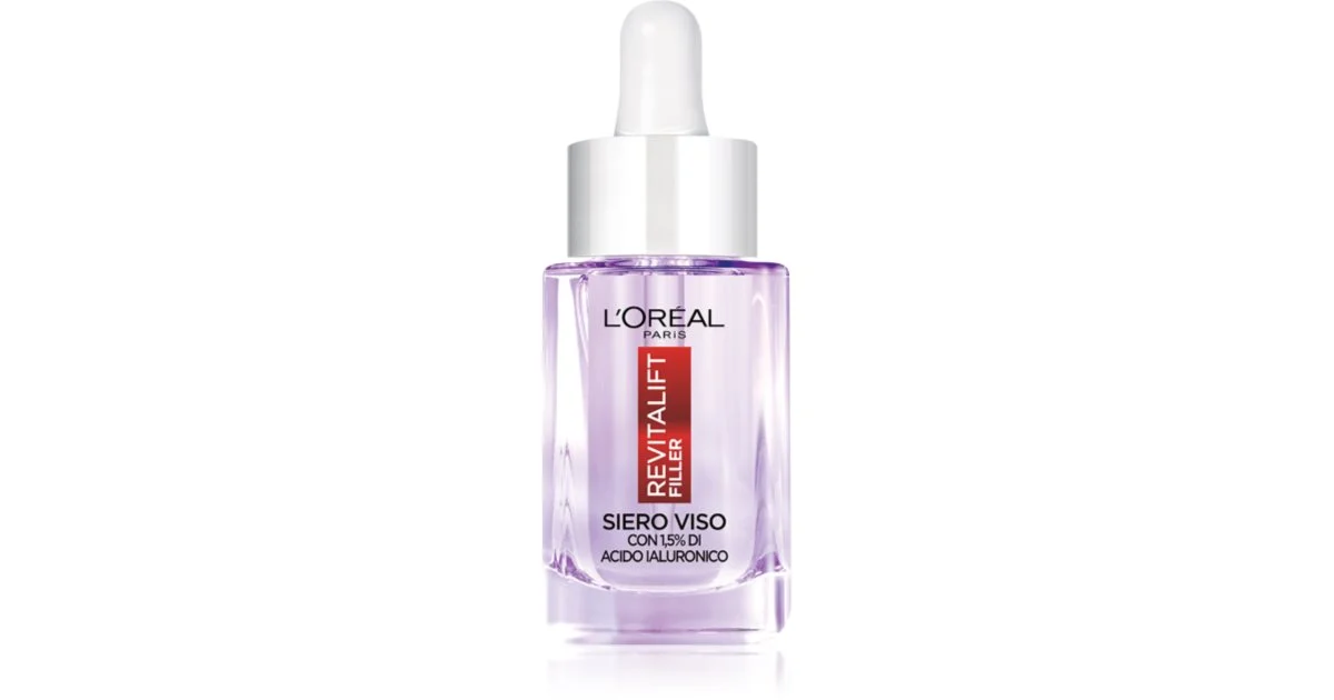 L’Oréal Paris Revitalift Filler siero viso con acido ialuronico 15 ml