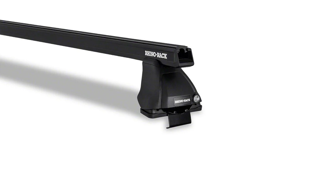 Rhino-Rack Heavy Duty 2500 2-Bar Roof Rack; Black (04-14 F-150 SuperCab, SuperCrew)