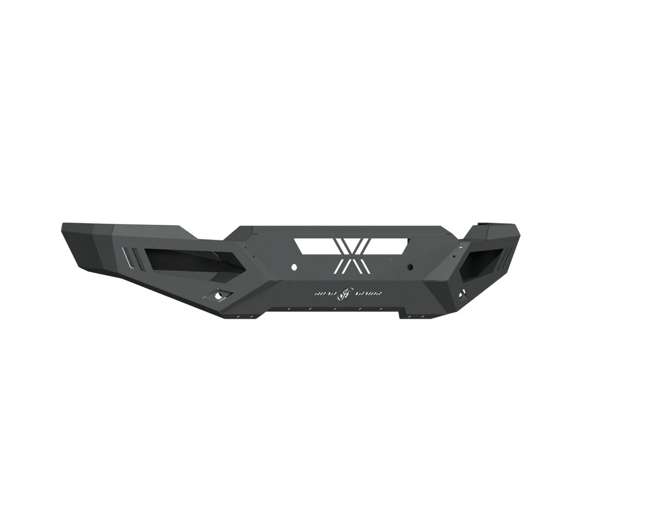 Road Armor Spartan Front Bumper; Textured Black (20-23 Sierra 2500 HD)