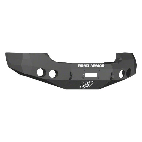 Road Armor Stealth Winch Front Bumper; Textured Black (07-10 Sierra 2500 HD)
