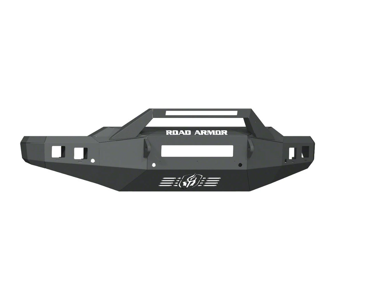 Road Armor Stealth Non-Winch Front Bumper with Sheetmetal Pre-Runner Guard; Textured Black (20-23 Silverado 2500 HD)