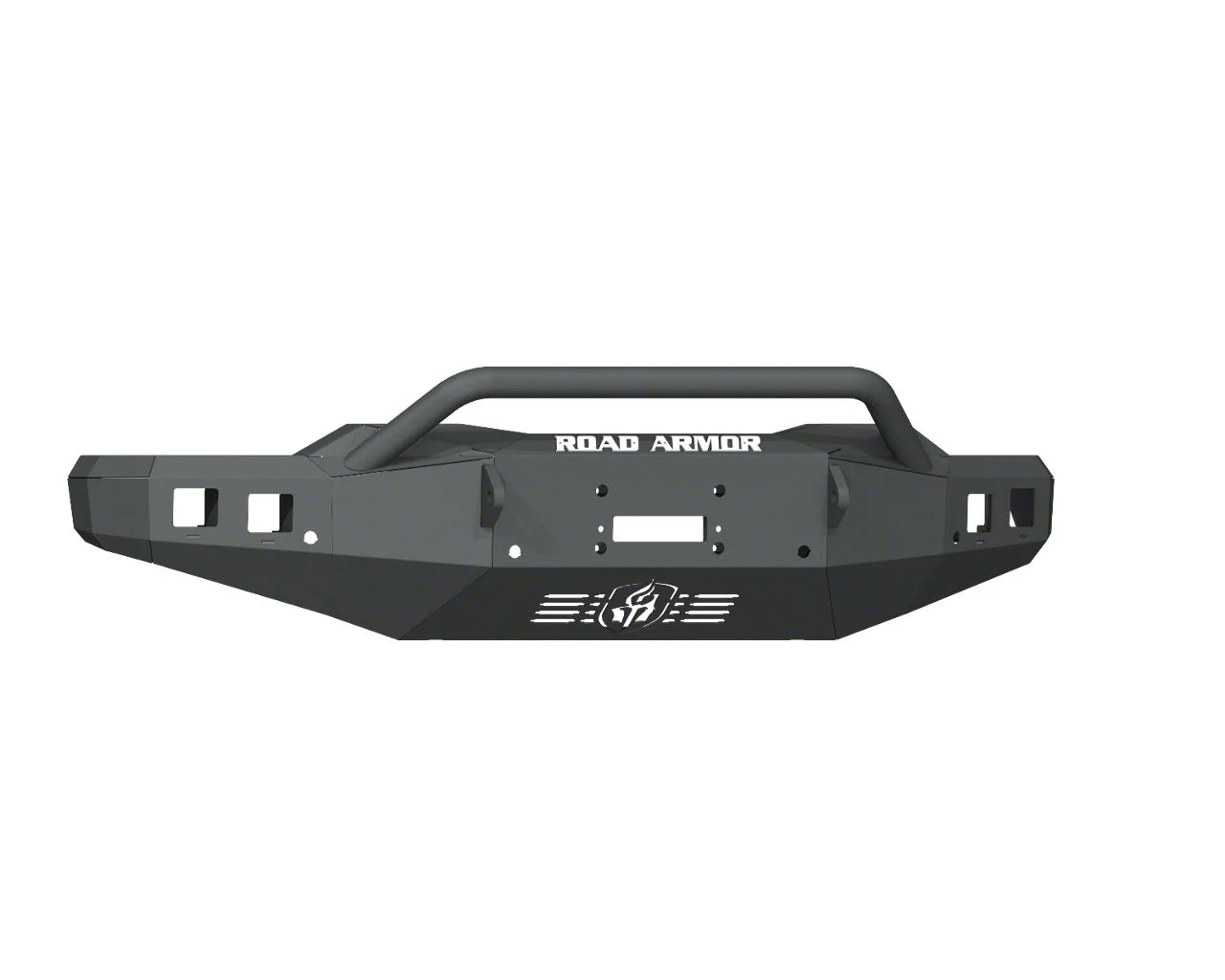 Road Armor Stealth Winch Front Bumper with Pre-Runner Guard; Textured Black (20-23 Silverado 2500 HD)