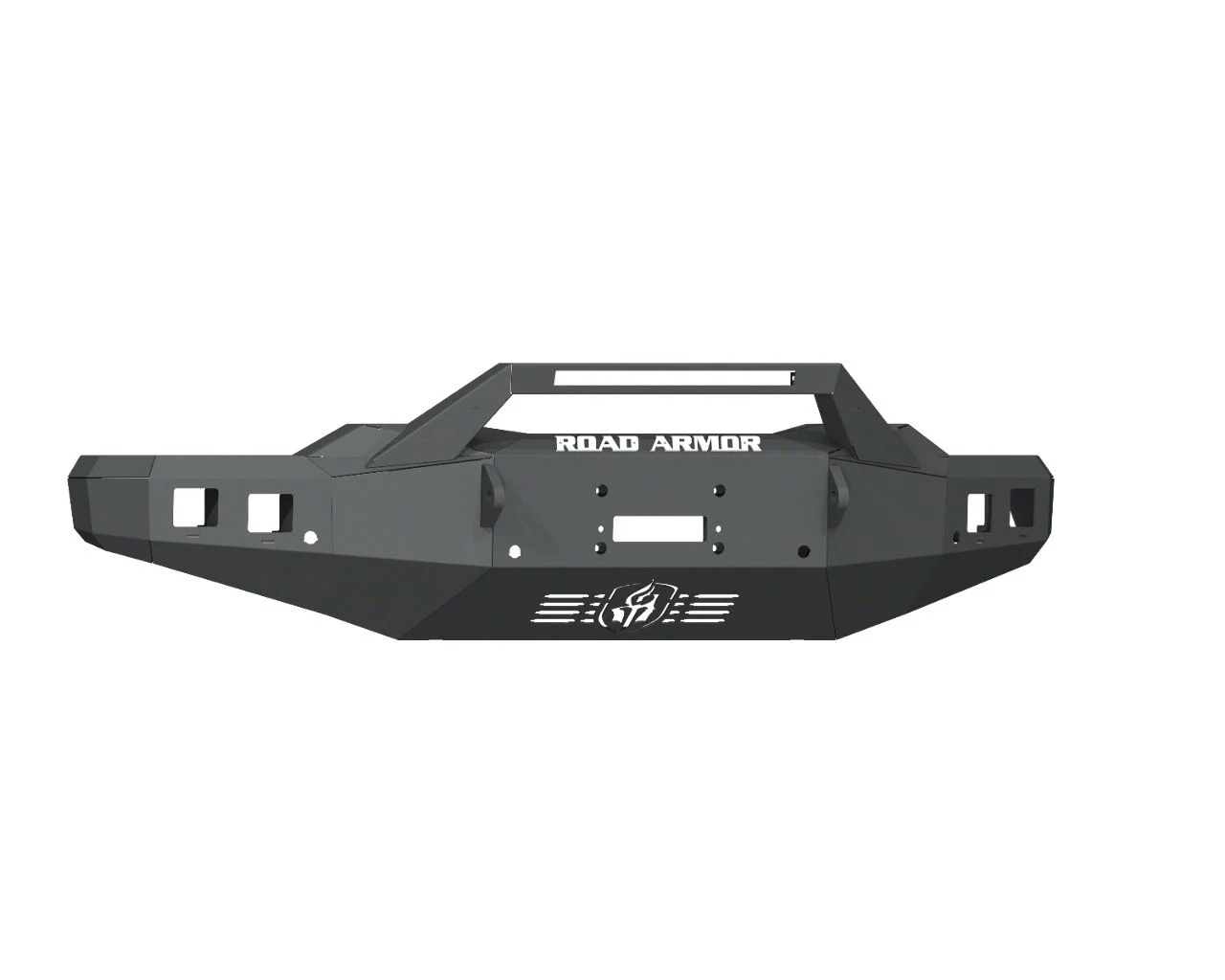 Road Armor Stealth Winch Front Bumper with Sheetmetal Pre-Runner Guard; Textured Black (20-23 Silverado 2500 HD)