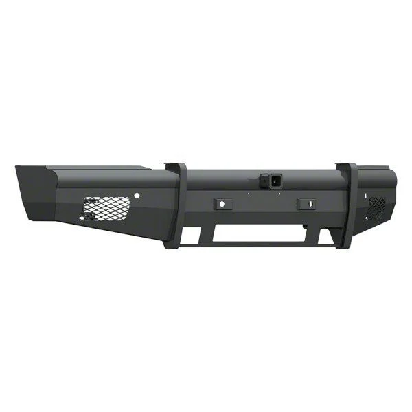 Road Armor Vaquero Non-Winch Front Bumper with 2-Inch Receiver Hitch; Textured Black (15-19 Silverado 2500 HD)