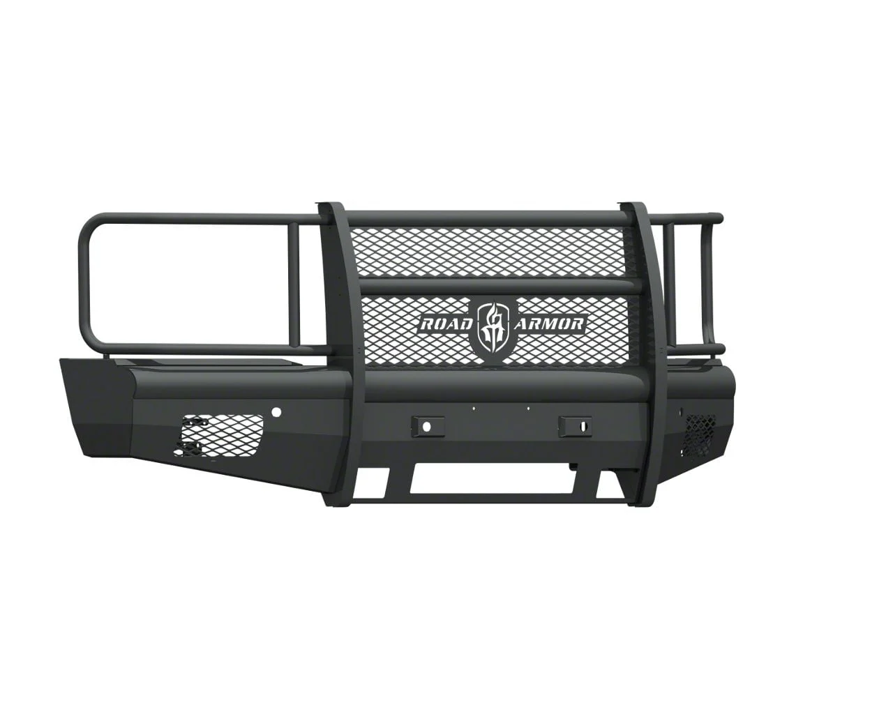 Road Armor Vaquero Non-Winch Front Bumper with Full Guard; Textured Black (15-19 Silverado 2500 HD)