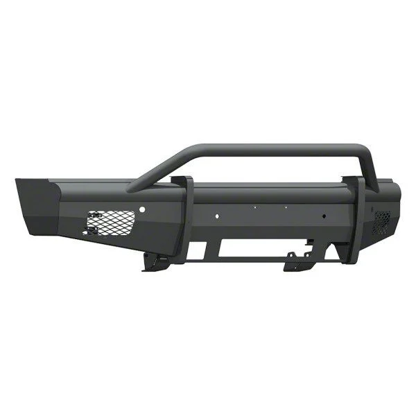Road Armor Vaquero Non-Winch Front Bumper with Pre-Runner Guard; Textured Black (15-19 Silverado 2500 HD)
