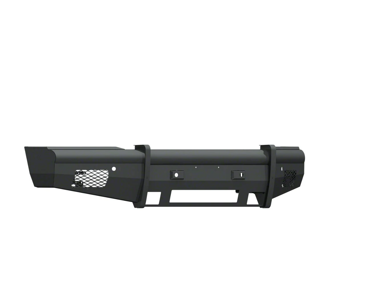Road Armor Vaquero Non-Winch Front Bumper; Textured Black (15-19 Silverado 2500 HD)