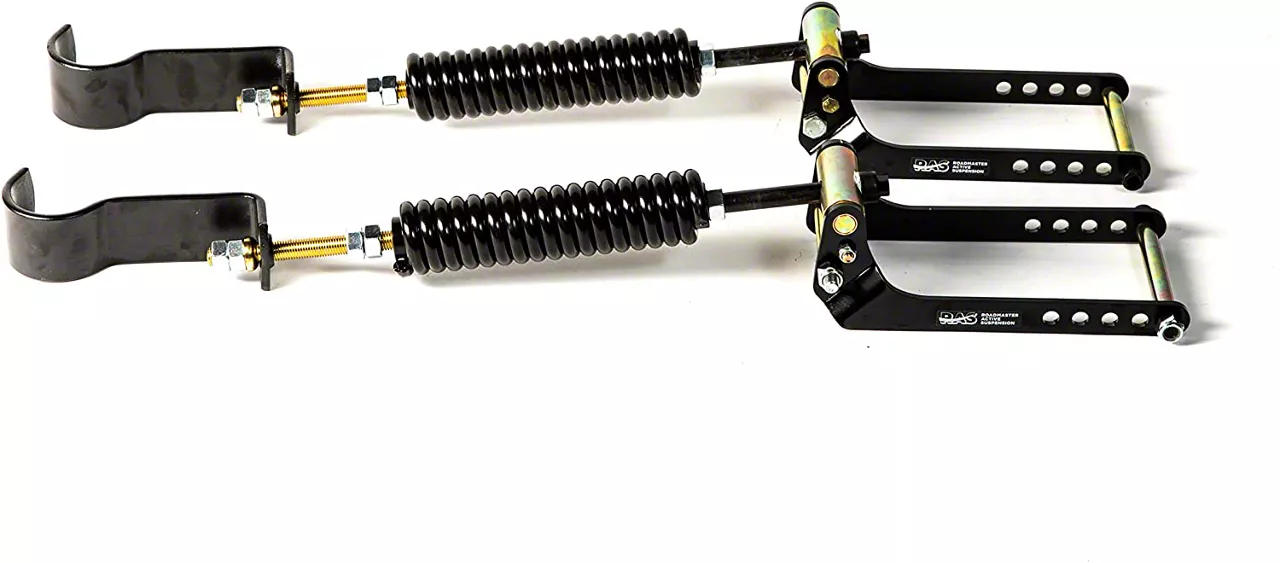 RoadActive Suspension Leaf Spring Enhancement Kit; Heavy Duty (15-18 2WD F-150 w/ Manual Parking Brake)