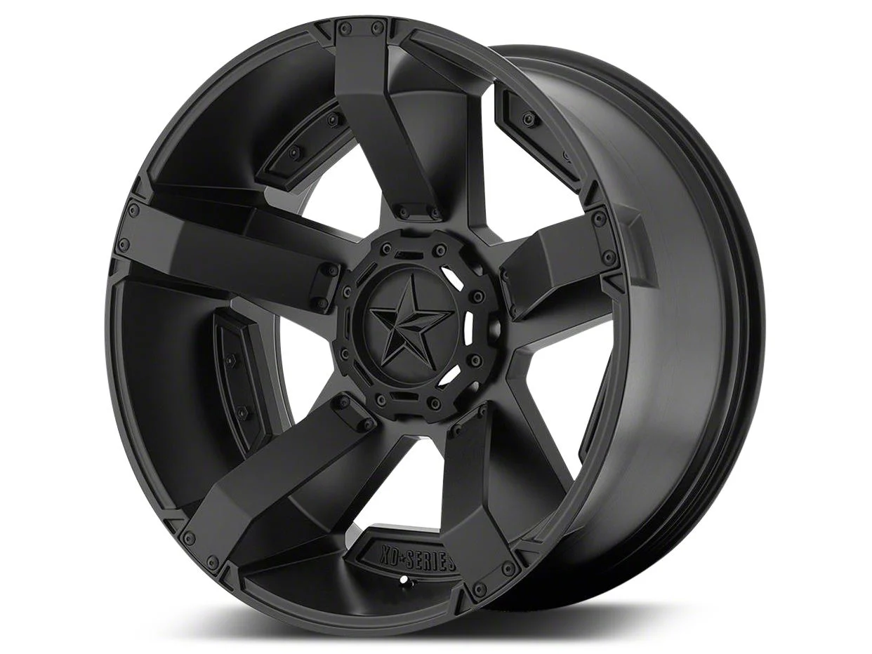 XD Rockstar II Satin Black 5-Lug Wheel; 20x12; -44mm Offset (02-08 RAM 1500, Excluding Mega Cab)