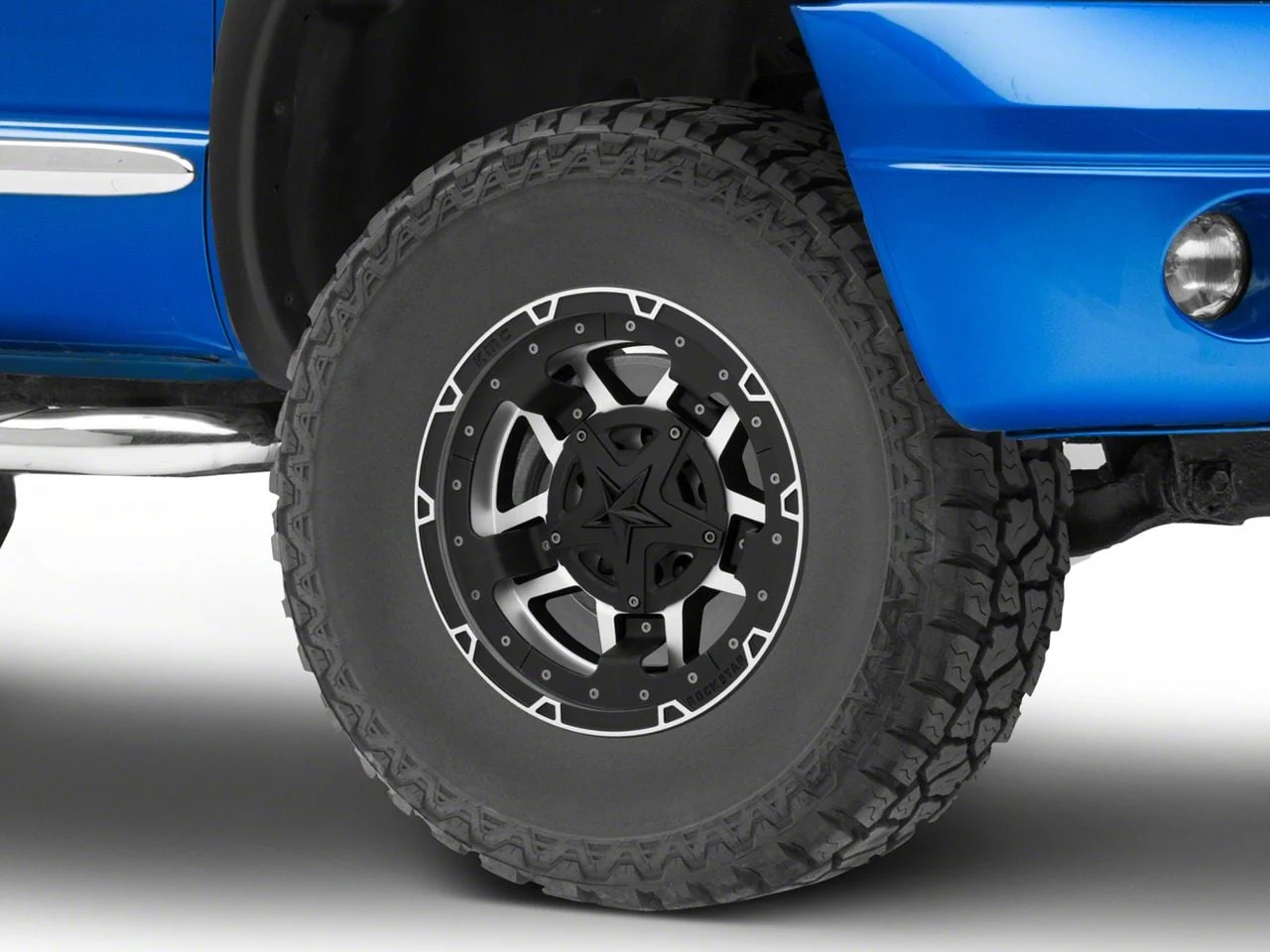 XD Rockstar III Matte Black Machined 5-Lug Wheel; 17x9; -12mm Offset (02-08 RAM 1500, Excluding Mega Cab)
