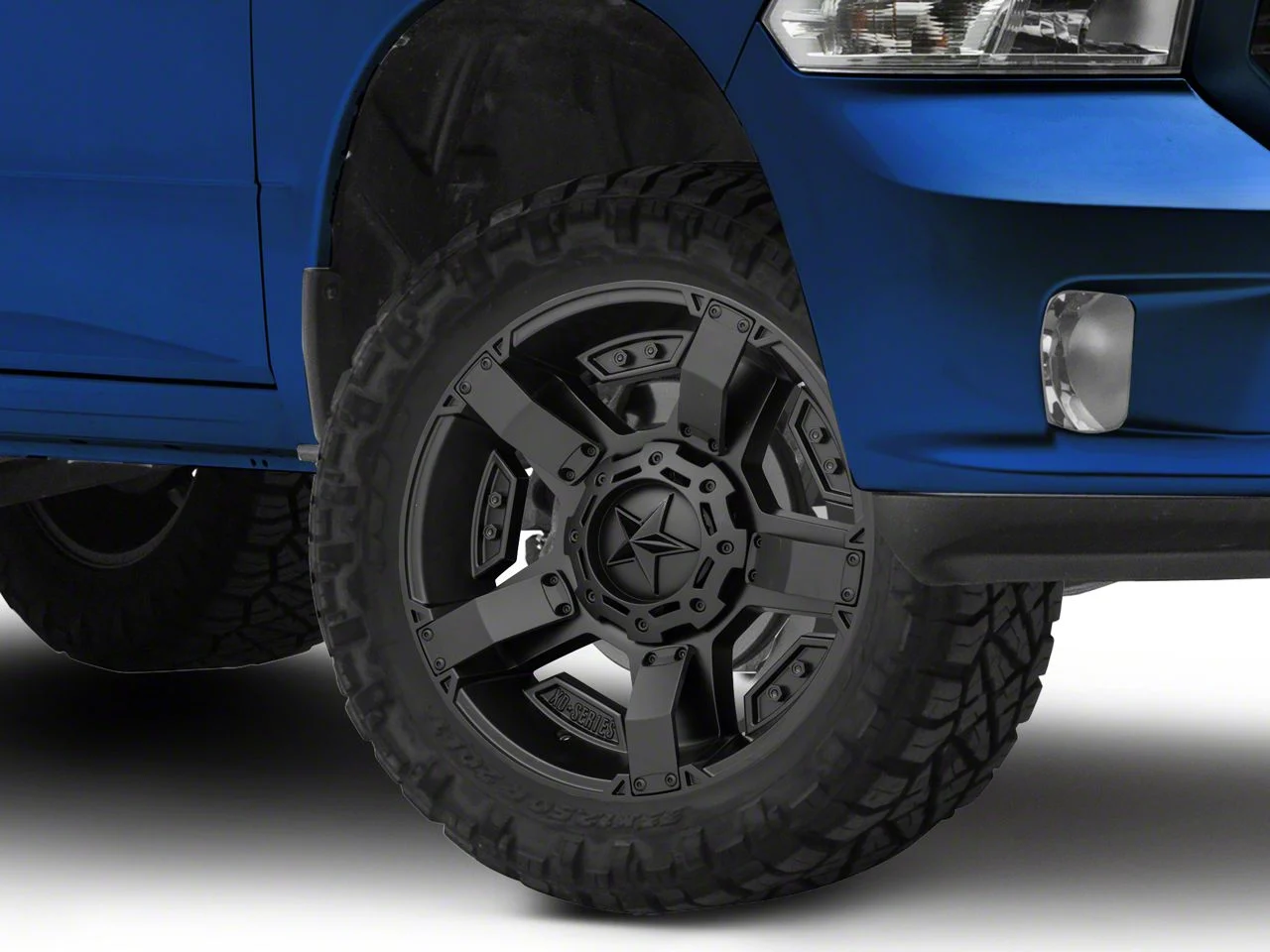 XD Rockstar II Satin Black 5-Lug Wheel; 20x9; 0mm Offset (09-18 RAM 1500)