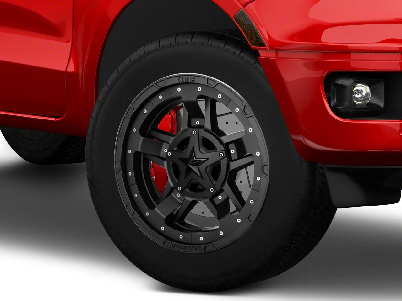 XD Rockstar III Matte Black 6-Lug Wheel; 20x9; 18mm Offset (19-23 Ranger)
