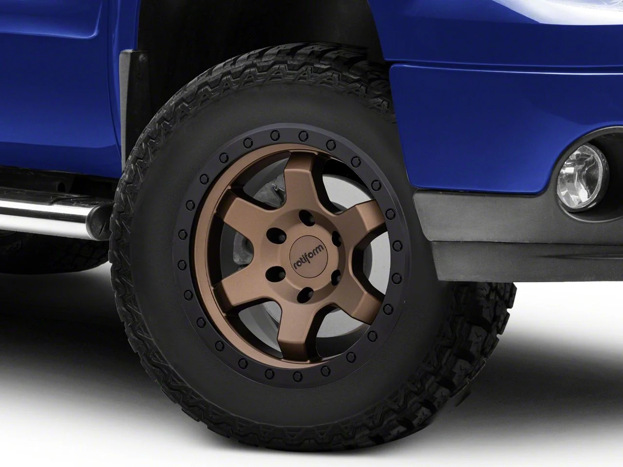 Rotiform Six Bronze 6-Lug Wheel; 17x9; 1mm Offset (07-13 Sierra 1500)