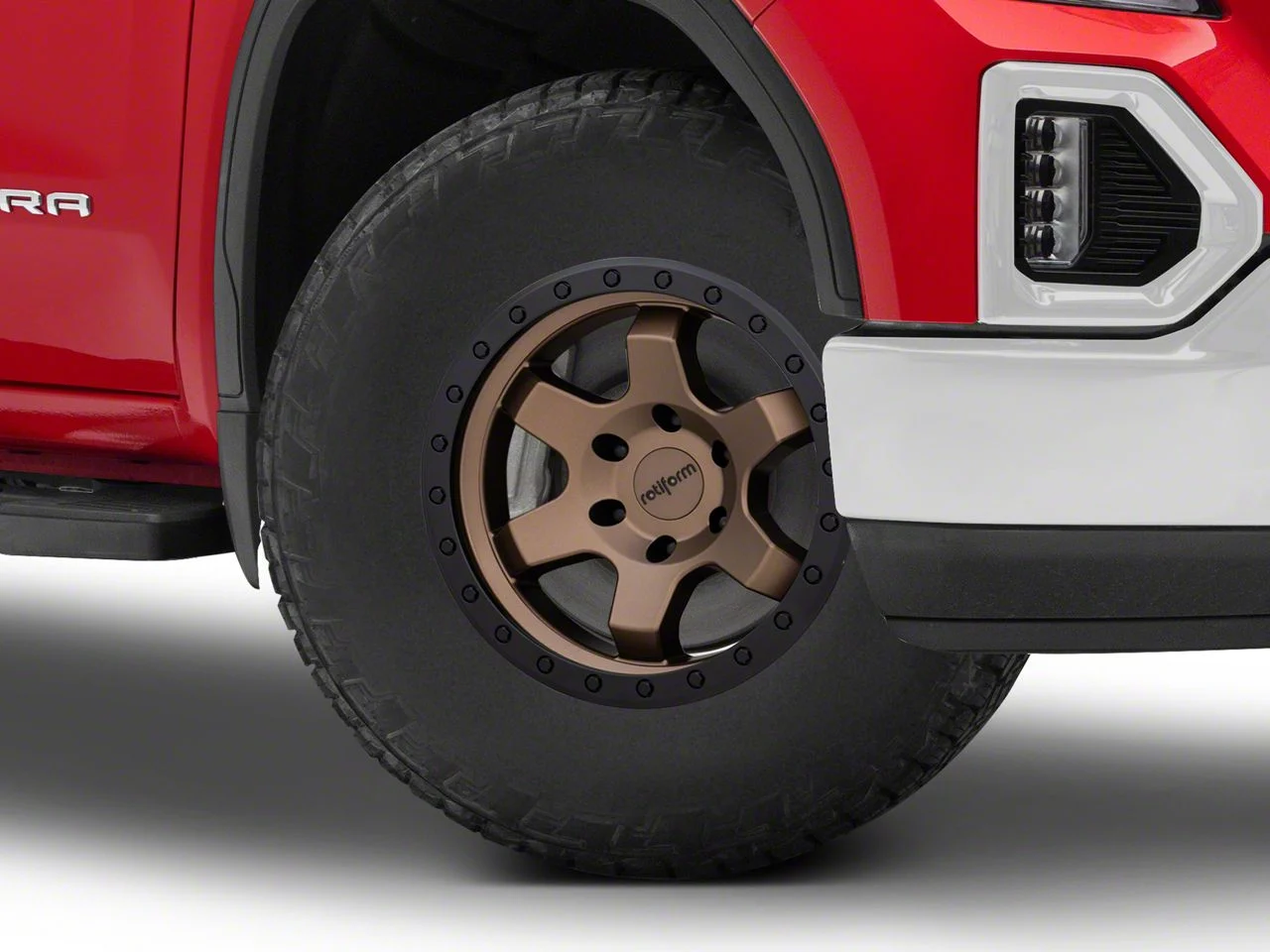 Rotiform Six Bronze 6-Lug Wheel; 17x9; 1mm Offset (19-26 Sierra 1500)