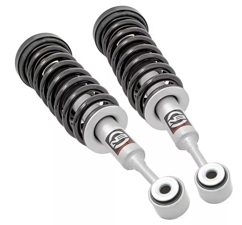 Rough Country Suspension N3 Loaded Leveling Front Struts for 2-Inch Lift (04-08 4WD F-150)