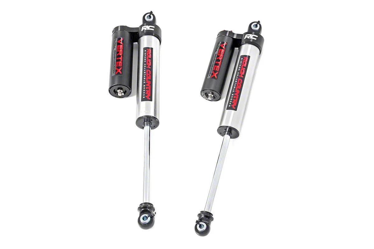 Rough Country Offroad Vertex 2.5 Reservoir Rear Shocks for 0 to 3.50-Inch Lift (15-26 4WD F-150, Excluding Raptor)