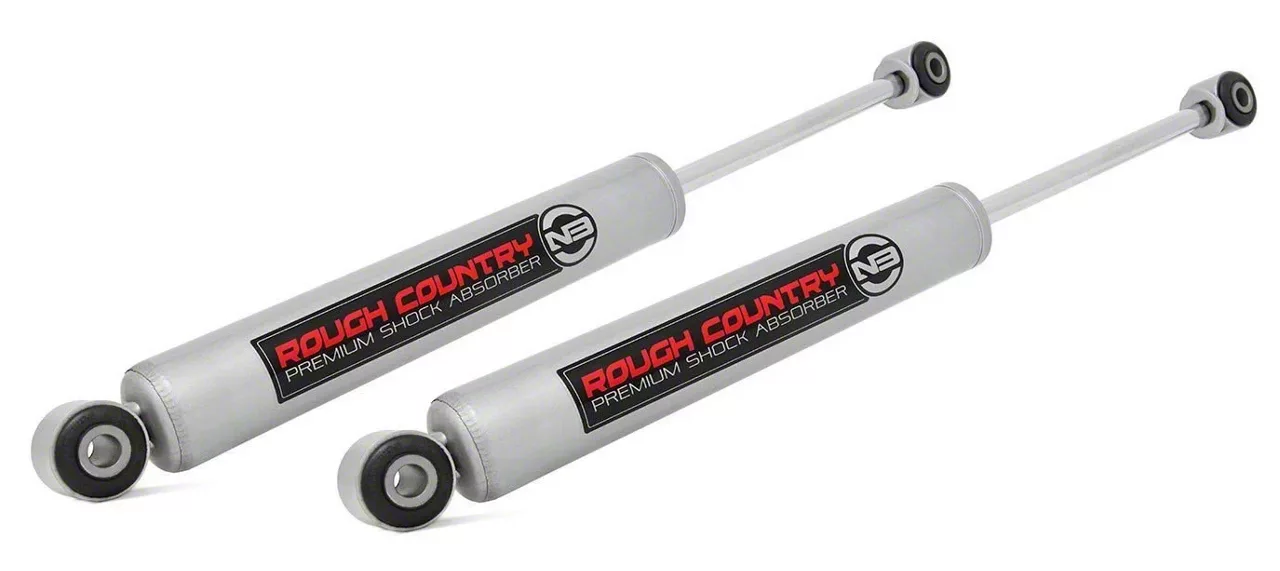 Rough Country Suspension Premium N3 Rear Shocks for 4 to 6.50-Inch Lift (09-26 2WD/4WD F-150; 10-14 F-150 Raptor)