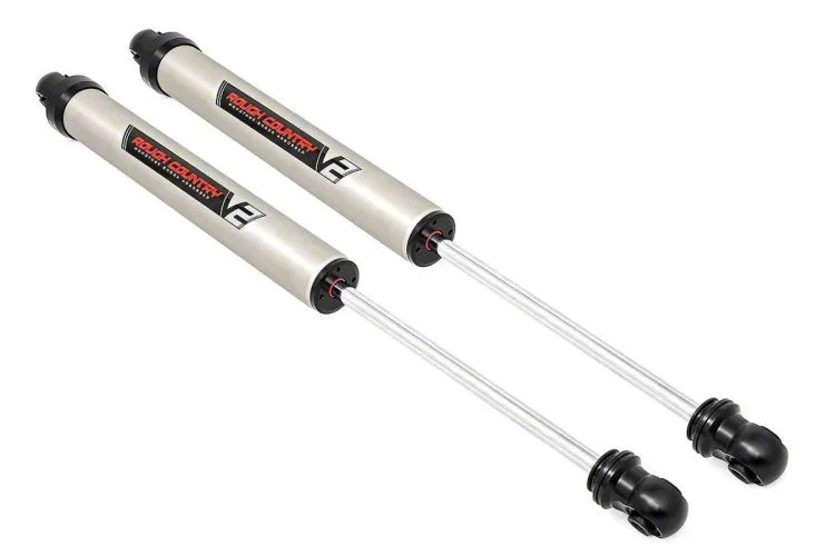 Rough Country Offroad V2 Monotube Rear Shocks for 5 to 7.50-Inch Lift (11-16 F-350 Super Duty)