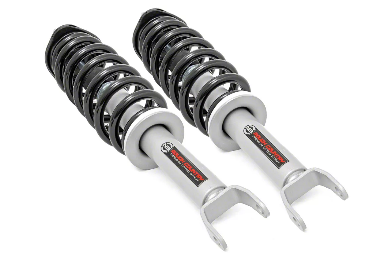 Rough Country Suspension N3 Loaded Front Struts for 3.50-Inch Lift (19-26 4WD RAM 1500, Excluding RHO & TRX)