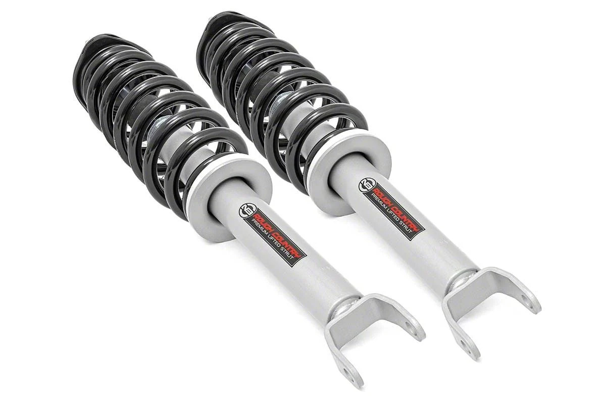 Rough Country Suspension N3 Loaded Front Struts for 4-Inch Lift (12-18 4WD RAM 1500)
