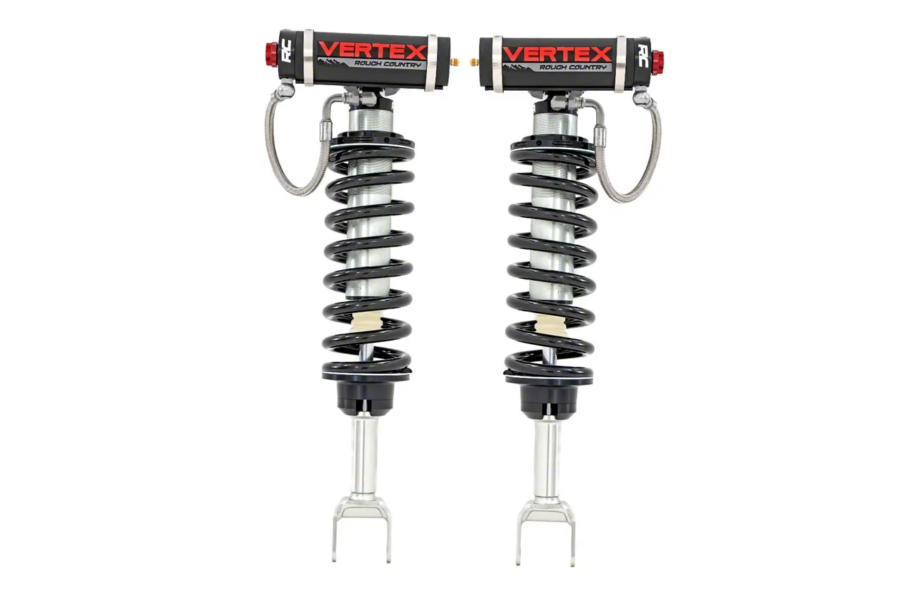 Rough Country Offroad Vertex Adjustable Front Coil-Overs for 6-Inch Lift (19-26 4WD RAM 1500, Excluding RHO & TRX)