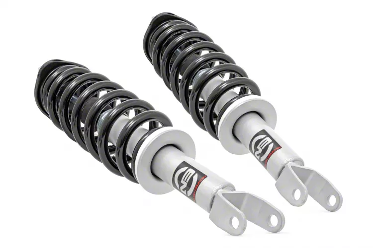 Rough Country Suspension N3 Loaded Front Struts for Stock Height (12-18 4WD RAM 1500 w/o Air Ride)